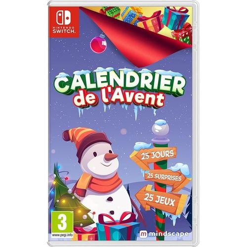 Calendrier De L'avent : 25 Jours, 25 Surprises, 25 Jeux Switch