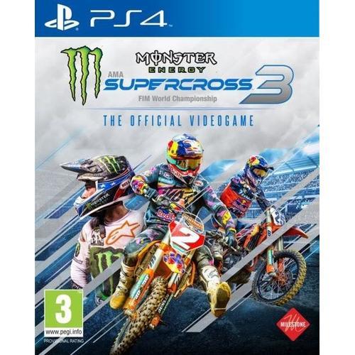 Monster Supercross Energy 3 : The Official Videogame Ps4