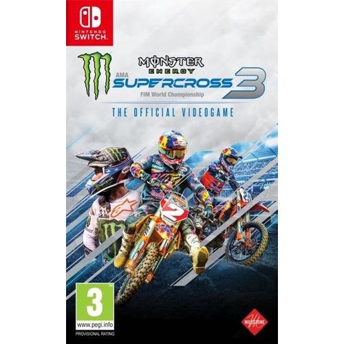 Monster Supercross Energy 3 : The Official Videogame Switch