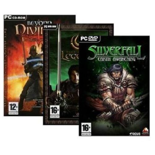 Coffret Rpg - Legend Hand Of God + Beyond Divinity + Silverfall - Earth Awakening Pc