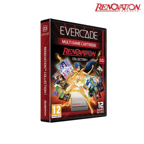 Blaze Evercade Renovation Cartridge 1 N°23 Console Retro
