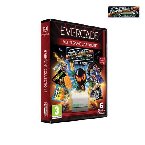 Blaze Evercade Gremlin Cartridge 1 N°24 Rétro Gaming
