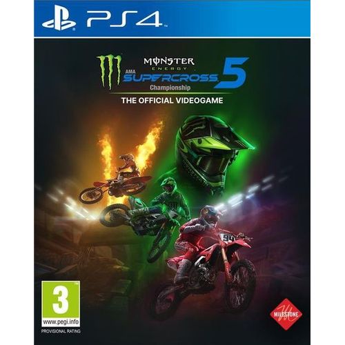 Monster Energy Supercross 5 : The Official Videogame Ps4