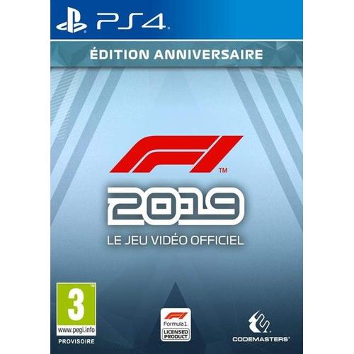 F1 2019 Formula 1 : Anniversary Edition Ps4