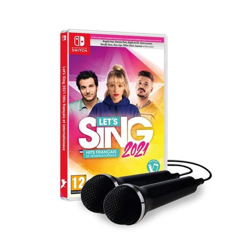 Let's Sing 2021 : Hits Français Et Internationaux + 2 Microphones Switch