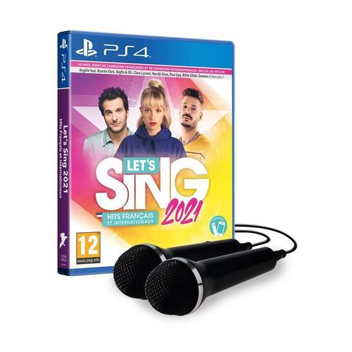 Let's Sing 2021 : Hits Français Et Internationaux + 2 Microphones Ps4