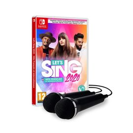 Let's Sing 2020 : Hits Français Et Internationaux + 2 Microphones Switch
