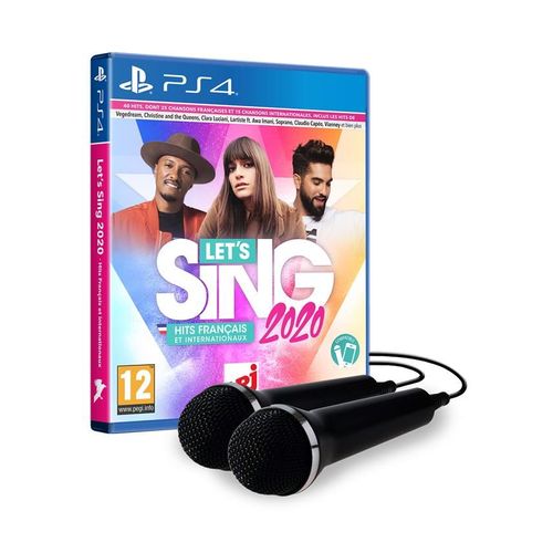 Let's Sing 2020 : Hits Français Et Internationaux + 2 Microphones Ps4