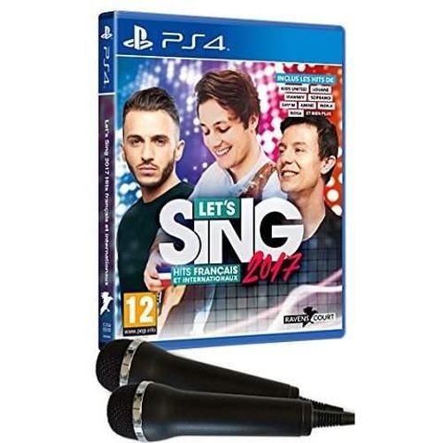 Let's Sing 2017 - Hits Français Et Internationaux + 2 Microphones Ps4