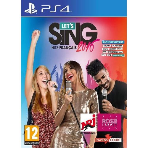 Let's Sing 2016 - Hits Français Ps4