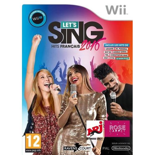Let's Sing 2016 - Hits Français Wii