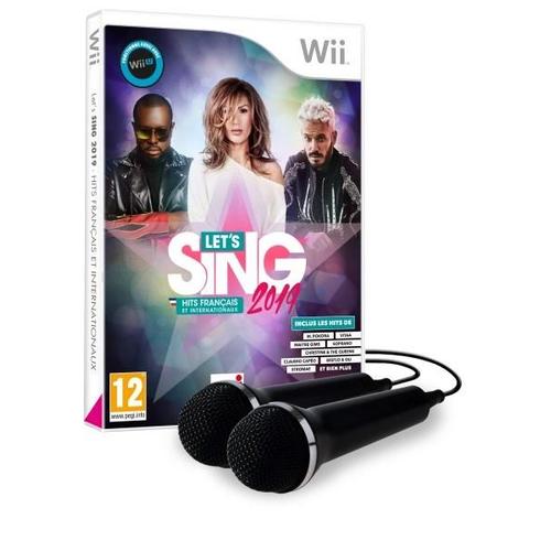 Let's Sing 2019 : Hits Français Et Internationaux + 2 Microphones Wii