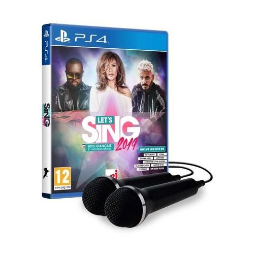 Let's Sing 2019 : Hits Français Et Internationaux + 2 Microphones Ps4