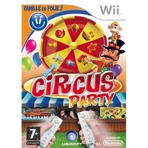 Famille En Folie: Circus Party Wii