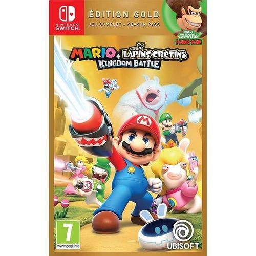 Mario + The Lapins Crétins : Kingdom Battle - Edition Gold Switch