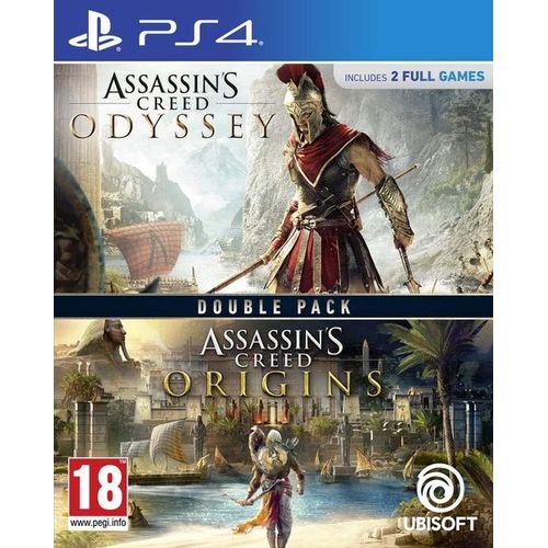 Double Pack : Assassin's Creed : Origins + Assassin's Creed : Odyssey Ps4