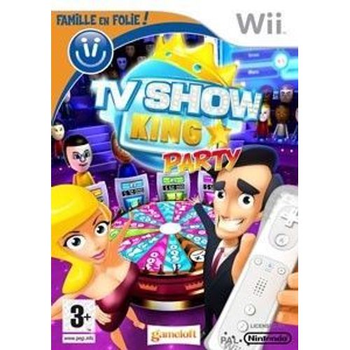 Famille En Folie: Tv Show King Party Wii