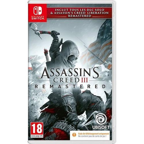 Assassin's Creed 3 + Ac Liberation Remaster (Code In A Box) Switch