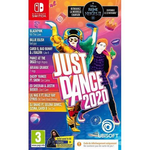 Just Dance 2020 : Code De Téléchargement Uniquement Switch