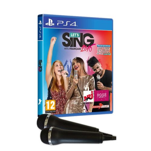 Let's Sing 2016 - Hits Français + 2 Microphones Ps4