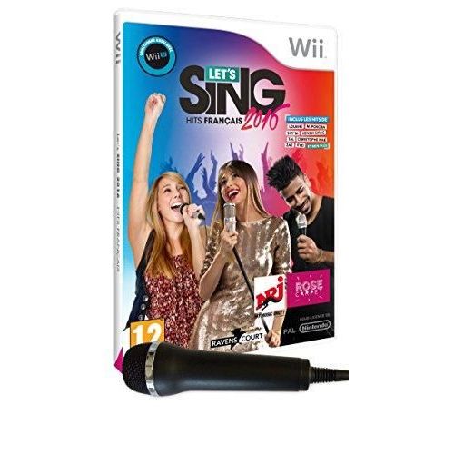 Let's Sing 2016 - Hits Français + 1 Microphone Wii