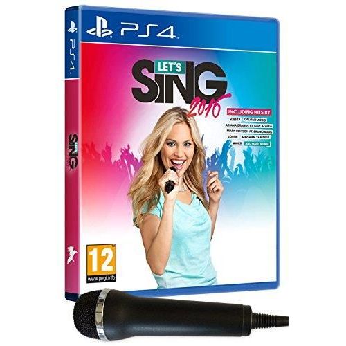 Let's Sing 2016 - Version Internationale + 1 Microphone Ps4