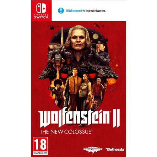Wolfenstein Ii : The New Colossus (Téléchargement Via Internet Nécessaire) Switch