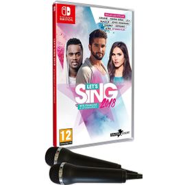 Let's Sing 2018 : Hits Français Et Internationaux + 2 Microphones Switch