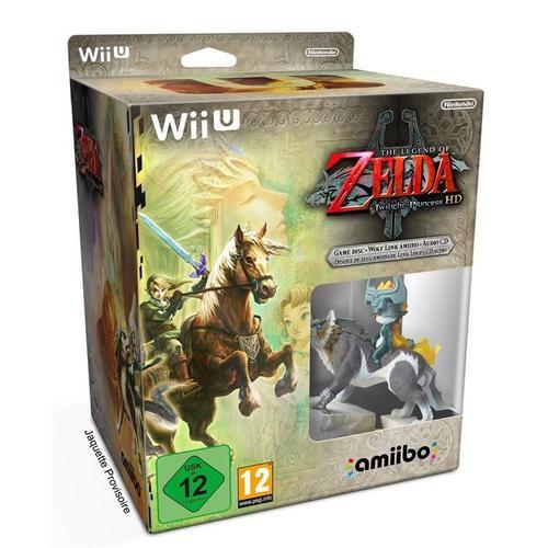 The Legend Of Zelda - Twilight Princess Hd + Amiibo The Legend Of Zelda Link Loup + Cd Audio Wii U