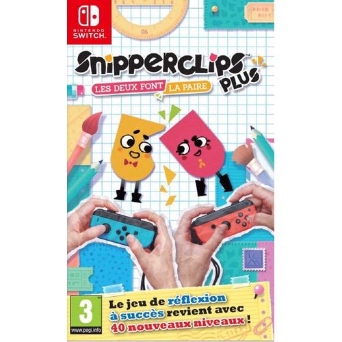 Snipperclips Plus : Les Deux Font La Paire Switch