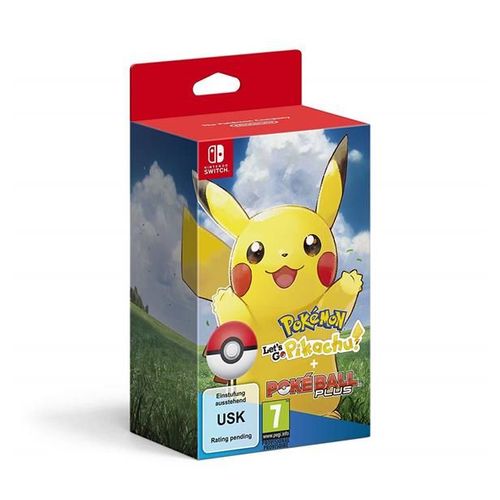 Pokémon Let's Go : Pikachu + Pokéball Plus Switch