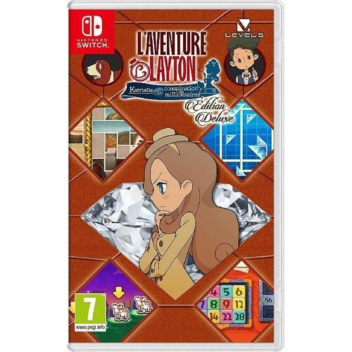 L'aventure Layton : Katrielle Et La Conspiration Des Millionnaires Switch