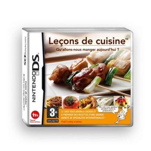Leçons De Cuisine - Qu'allons-Nous Manger Aujourd'hui ? Nintendo Ds