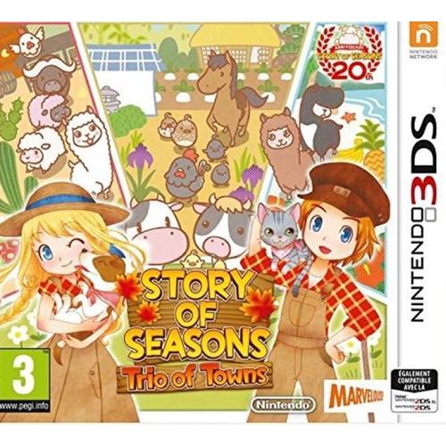 Story Of Seasons : Trio Of Towns 3ds