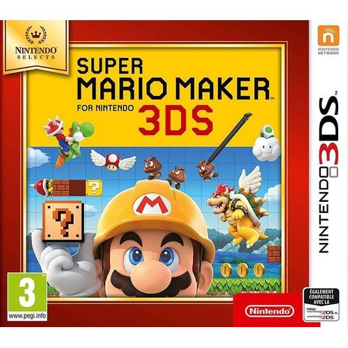 Super Mario Maker 3ds - Nintendo Selects 3ds