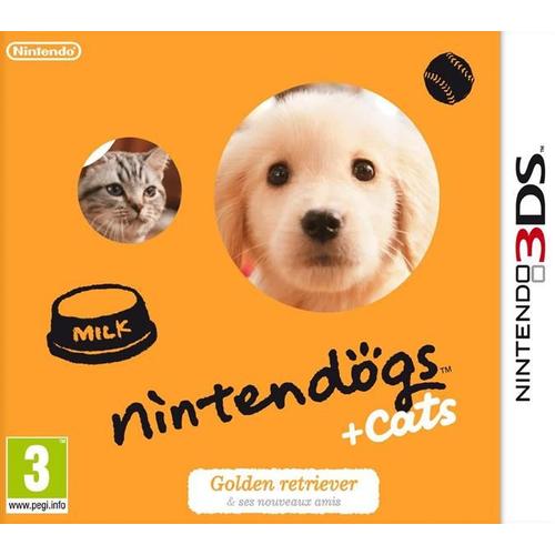 Nintendogs Cats Golden Retriever & Ses Nouveaux Amis 3ds