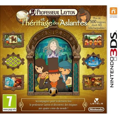 Professeur Layton Et L'héritage Des Aslantes 3ds