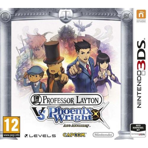 Professeur Layton Vs Phoenix Wright : Ace Attorney 3ds