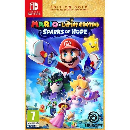 Mario + Lapins Crétins : Sparks Of Hope Édition Gold Switch