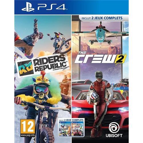 Compilation Riders Republic + The Crew 2 Édition Standard Ps4