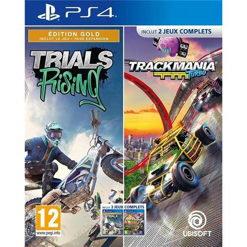 Compilation Trackmania + Trials Rising Édition Standard Ps4