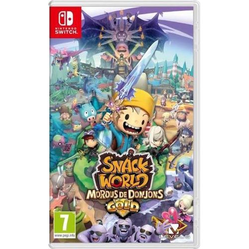 Snack World : Mordus De Donjons - Gold Switch