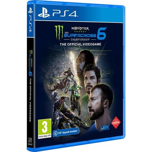 Monster Energy Supercross 6 : The Official Videogame Ps4