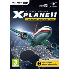 X-Plane 11.3 + 2 Aéroports Pc