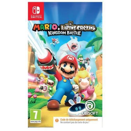Mario + The Lapins Crétins Kingdom Battle (Code In A Box) Switch
