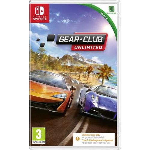 Gear Club : Unlimited (Code In A Box) Switch