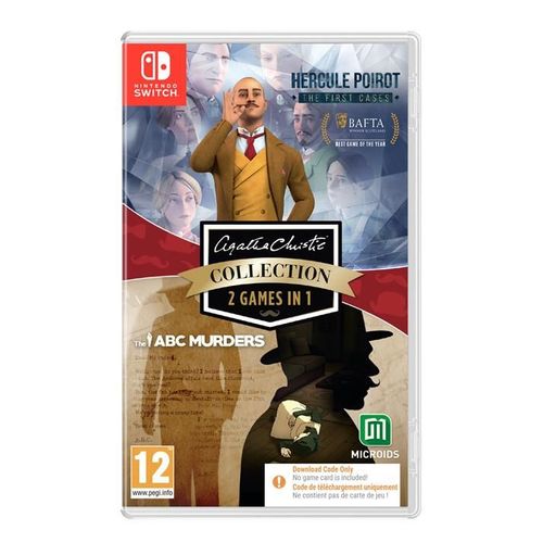 Pack Agatha Christie : Hercule Poirot The Fist Cases - The Abc Murders Edition Code In A Box Switch