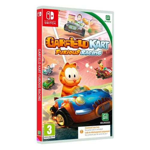 Garfield Kart : Furious Racing (Code In A Box) Switch