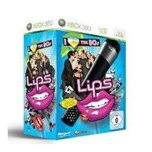 Lips - I Love The 80s + Microphone Xbox 360