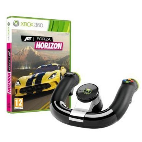 Pack Volant Sans Fil & Forza Horizon Xbox 360